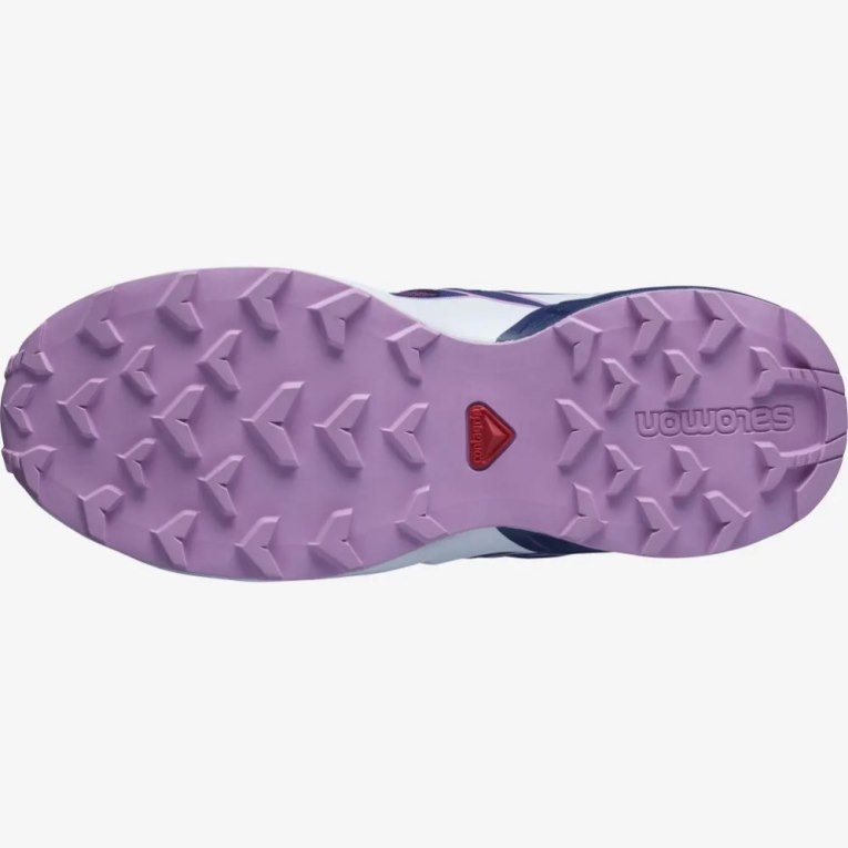 Tenis Senderismo Salomon Speedcross Niños Fucsia Azul Marino | MX MTJV254